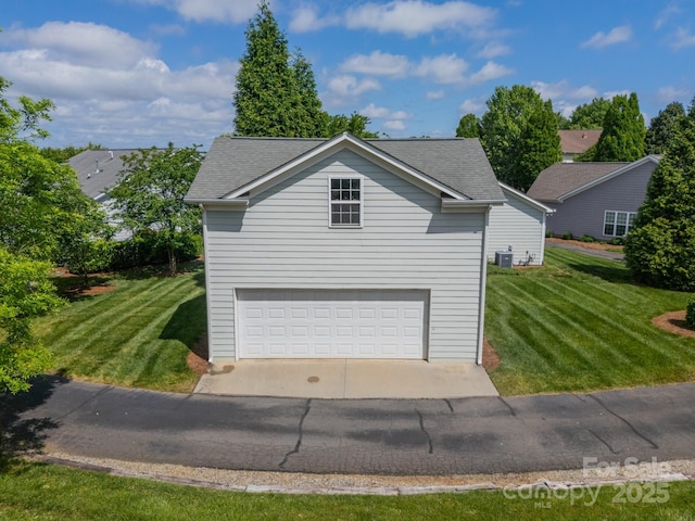 13360 Old Compton Ct, Pineville, NC 28134 - garage featuring central AC and a garage