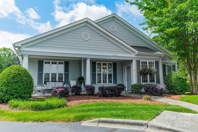 13360 Old Compton Ct, Pineville, NC 28134 - view of front facade with a porch