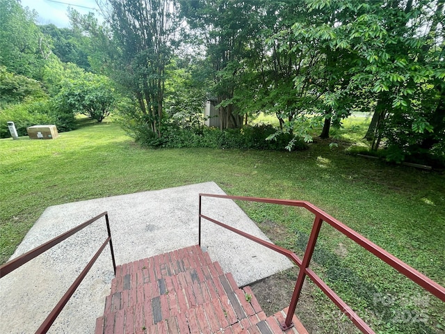 view of yard