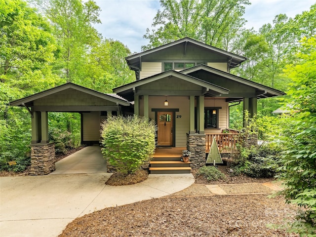 29 Ravenna St, Asheville, NC 28803 - view of front of home with a porch
