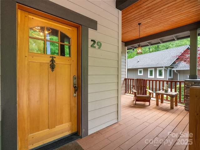 29 Ravenna St, Asheville, NC 28803 - property entrance featuring covered porch