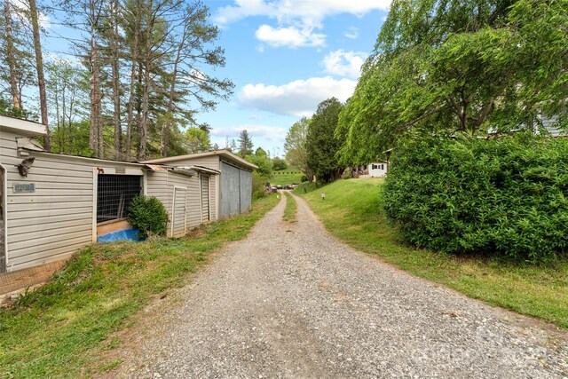 68 Upper White Oak Rd, Mars Hill, NC 28754 - view of dirt / gravel road