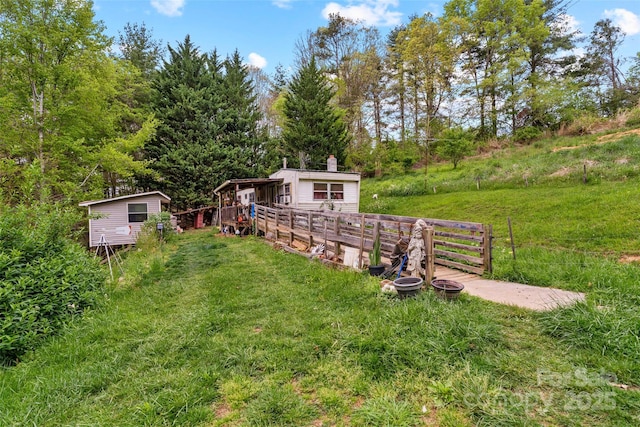 68 Upper White Oak Rd, Mars Hill, NC 28754 - view of yard