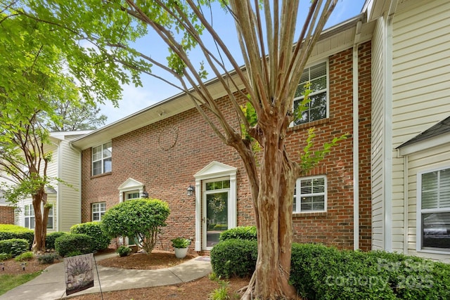 3736 Melrose Cottage Dr, Matthews, NC 28105 - view of front facade featuring brick siding
