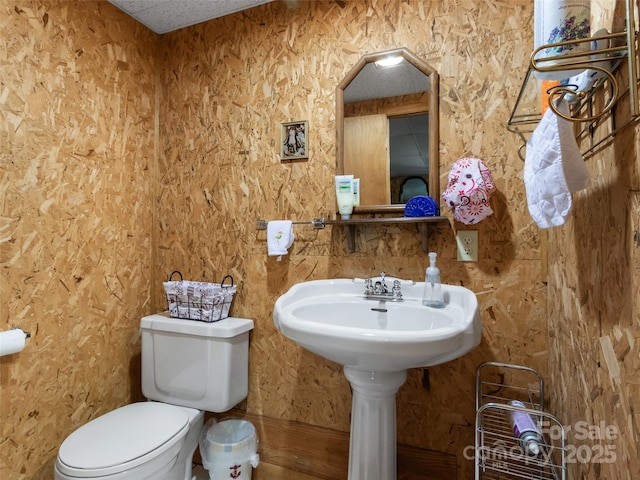 half bath with toilet