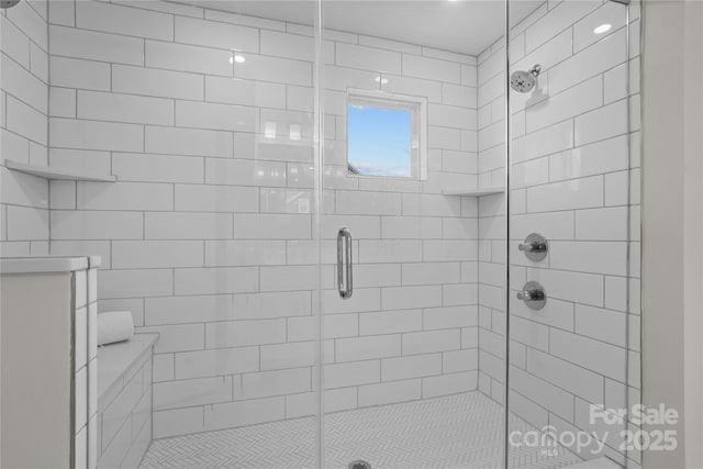 1287 Fishing Creek Rd, Lake Wylie, SC 29710 - full bath featuring a stall shower