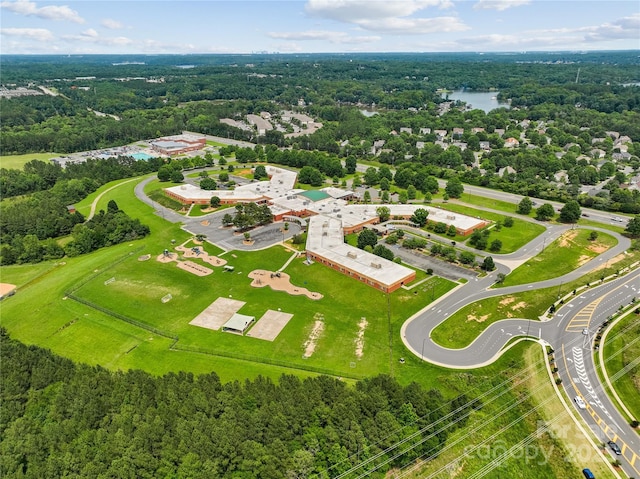 1287 Fishing Creek Rd, Lake Wylie, SC 29710 - drone / aerial view of a forest