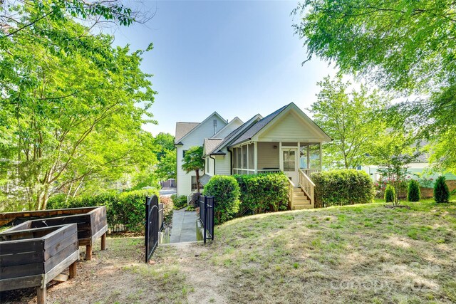 view of bungalow