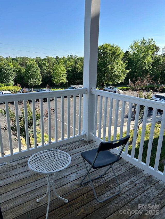 view of deck