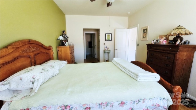 93 Foxden Dr Unit 101, Fletcher, NC 28732 - bedroom featuring a ceiling fan