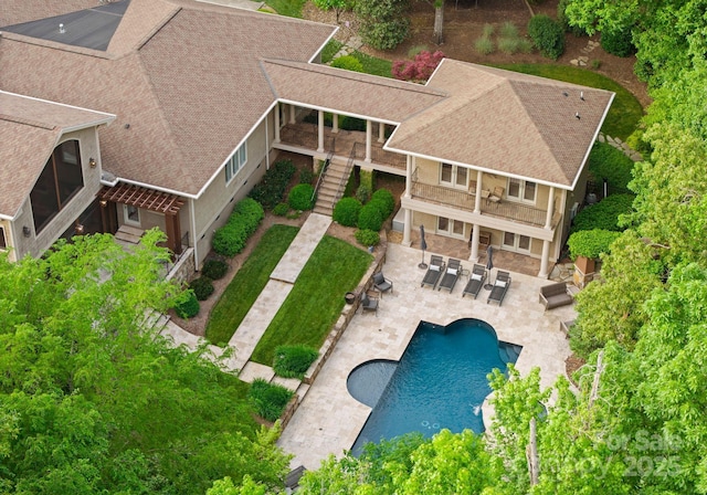2915 Cutter Ct, Waxhaw, NC 28173 - view of subject property featuring a pool area