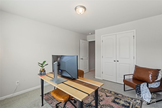 15622 Little Bluestem St, Charlotte, NC 28278 - office with light carpet and baseboards