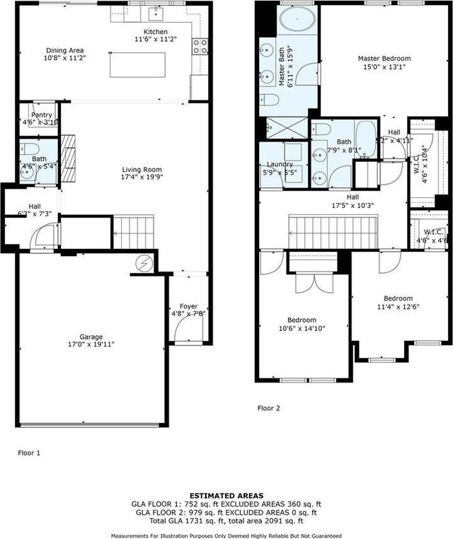 15622 Little Bluestem St, Charlotte, NC 28278 - home floor plan