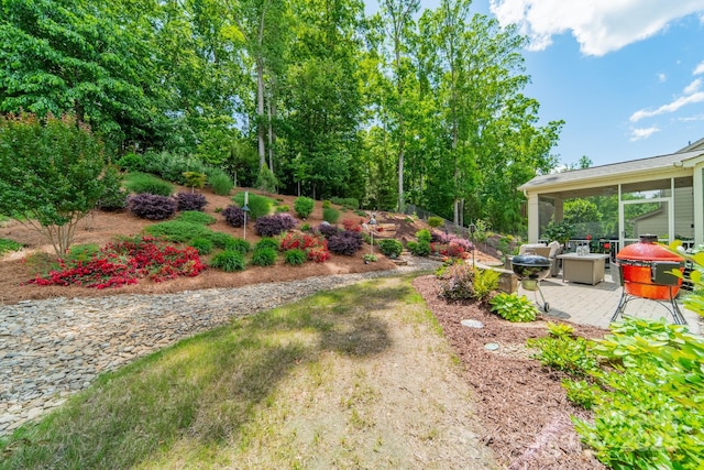 16507 Palisades Commons Dr, Charlotte, NC 28278 - view of yard with a patio