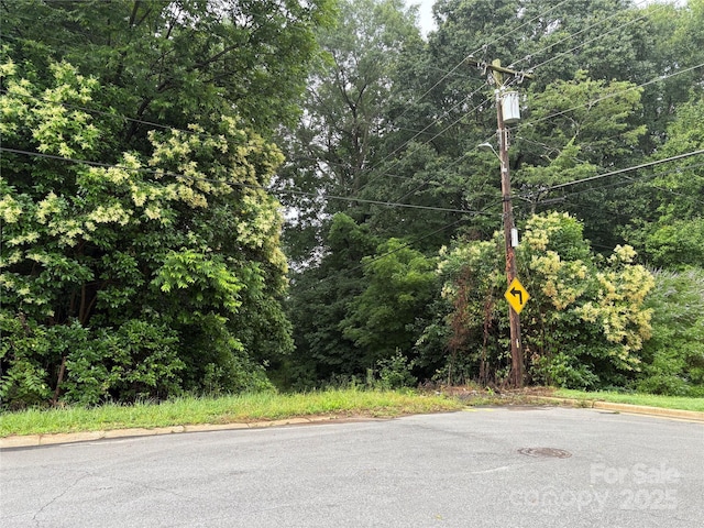 910 Mcgowan Rd, Shelby, NC 28150 - view of asphalt street featuring traffic signs