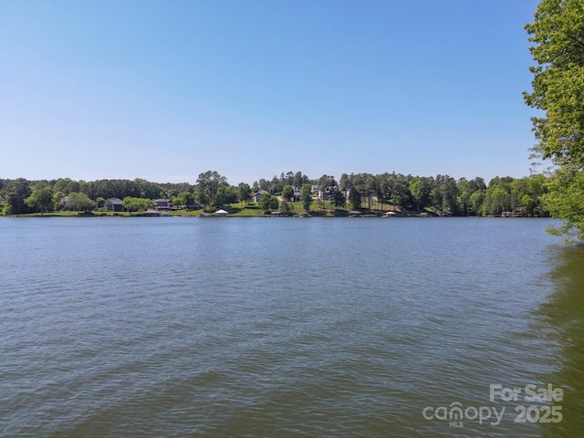 property view of water