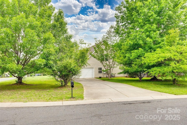 1835 Montague Rd, Clover, SC 29710 - view of property hidden behind natural elements featuring a front lawn and driveway