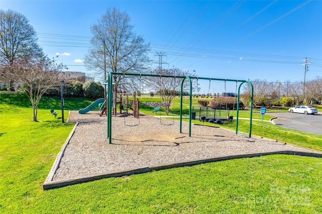 1835 Montague Rd, Clover, SC 29710 - communal playground featuring a yard