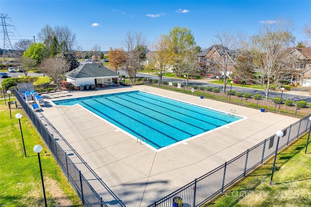 1835 Montague Rd, Clover, SC 29710 - community pool with a patio