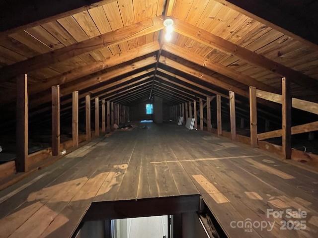 323 Hibriten Dr SE, Lenoir, NC 28645 - view of unfinished attic