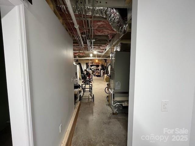 323 Hibriten Dr SE, Lenoir, NC 28645 - corridor with heating unit