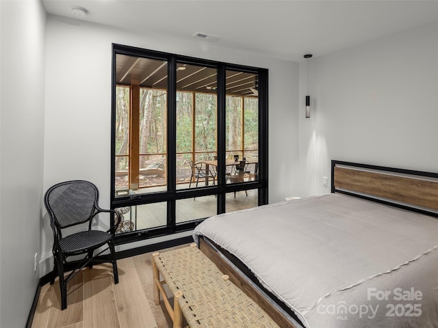 80 Hemlock Cir, Black Mountain, NC 28711 - bedroom with wood finished floors