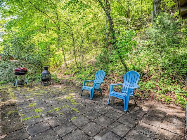view of patio