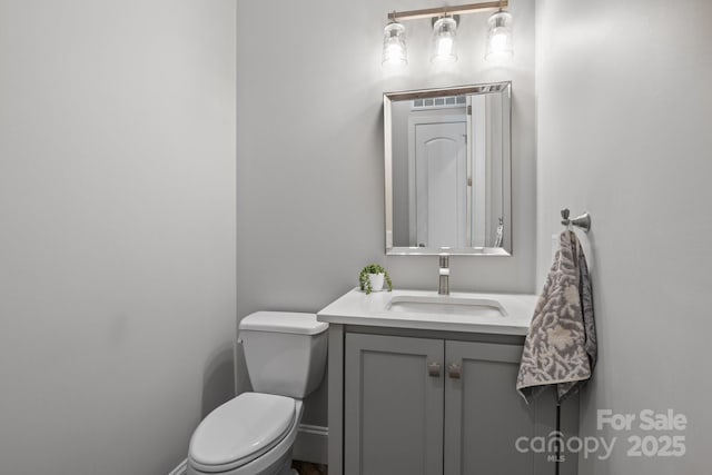 5360 Low Country Rd, Lenoir, NC 28645 - bathroom featuring vanity and toilet