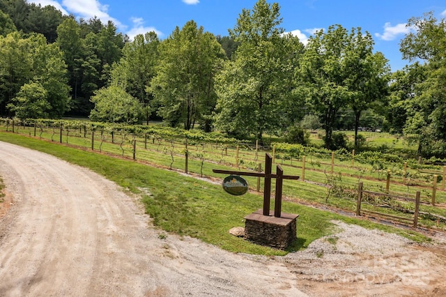 5360 Low Country Rd, Lenoir, NC 28645 - view of street featuring a view of countryside