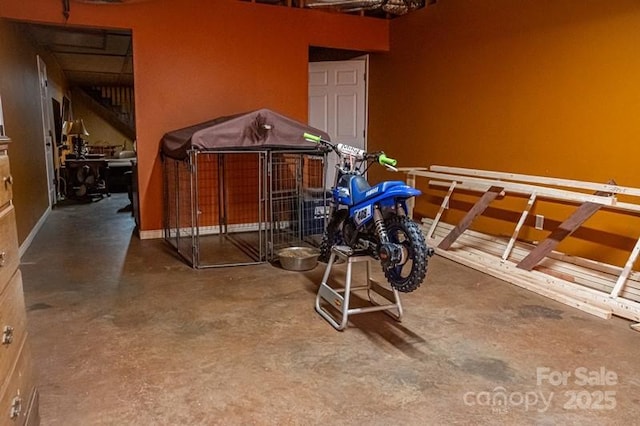 5562 Jenkins Rd, Morganton, NC 28655 - interior space featuring concrete flooring