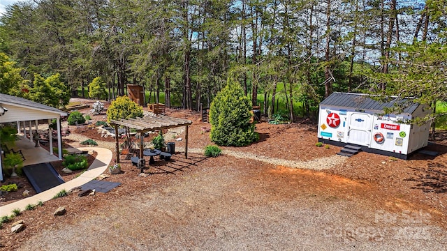 5562 Jenkins Rd, Morganton, NC 28655 - view of yard featuring a patio