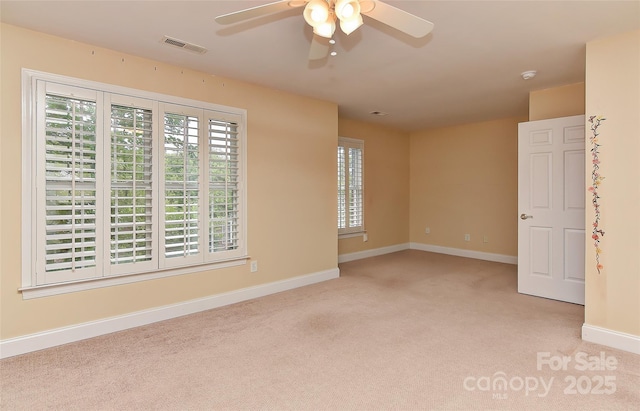 1142 Ardwyck Pl Unit 5, Rock Hill, SC 29730 - unfurnished room featuring light carpet, ceiling fan, baseboards, and a smoke detector