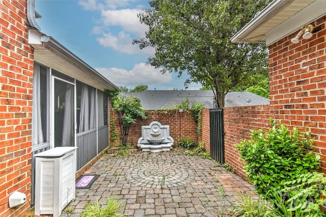 1142 Ardwyck Pl Unit 5, Rock Hill, SC 29730 - view of patio / terrace featuring a gate