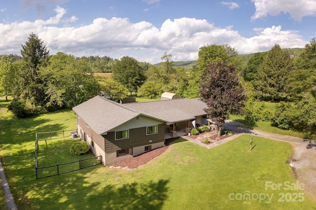 4329 Island Ford Rd, Brevard, NC 28712 - aerial view of property and surrounding area