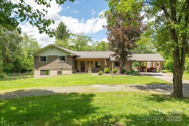 4329 Island Ford Rd, Brevard, NC 28712 - view of front of home featuring a carport and driveway