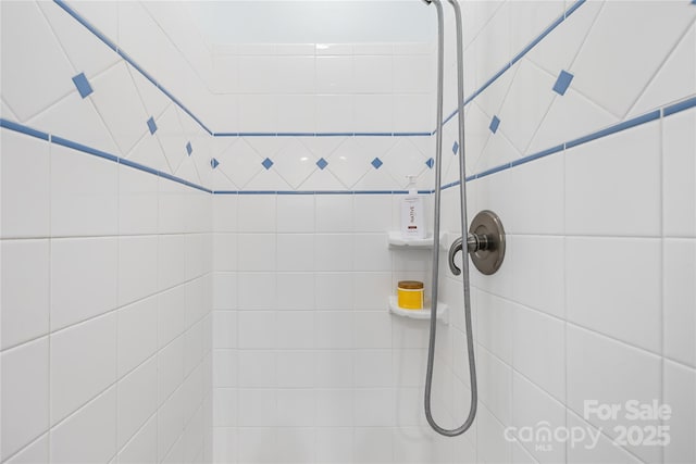9214 N Vicksburg Park Ct, Charlotte, NC 28210 - bathroom with tiled shower