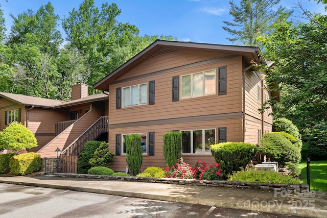 1152 Bent Tree Dr Unit F2Garage, Hendersonville, NC 28739 - view of front facade featuring stairway