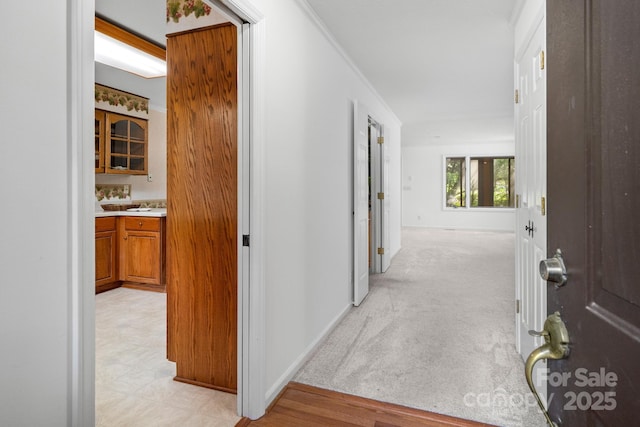 1152 Bent Tree Dr Unit F2Garage, Hendersonville, NC 28739 - hallway featuring baseboards