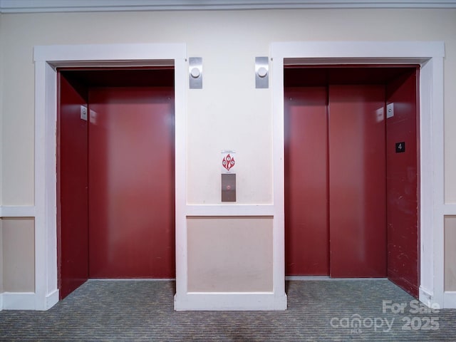 1000 E Woodlawn Rd Unit 402, Charlotte, NC 28209 - closet with elevator
