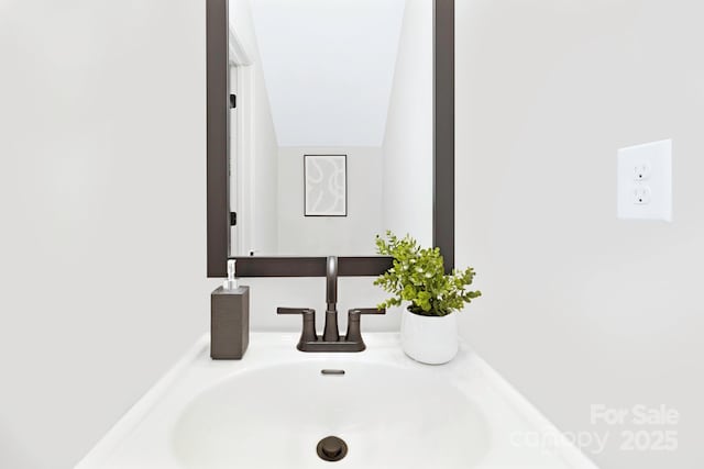 bathroom with a sink