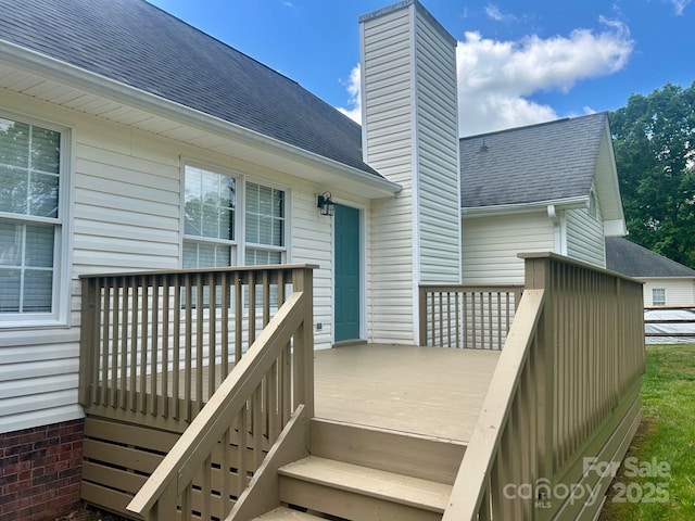 3776 Kennedy Rd, Gastonia, NC 28056 - wooden deck featuring stairs