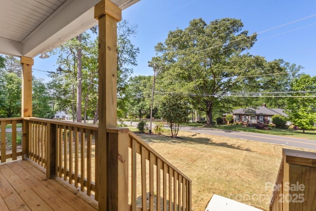 438 Forest Lake Rd, Forest City, NC 28043 - view of wooden terrace
