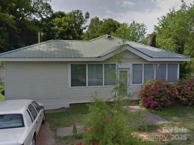 1703 Lowder St, Albemarle, NC 28001 - view of front of house with metal roof