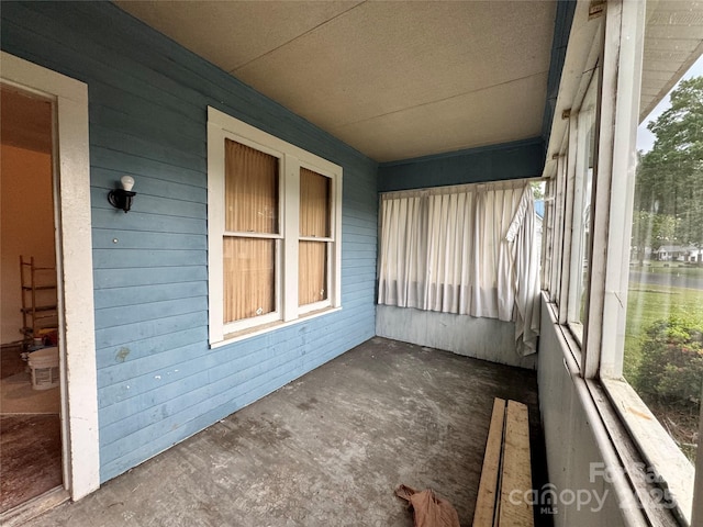 1703 Lowder St, Albemarle, NC 28001 - view of unfurnished sunroom