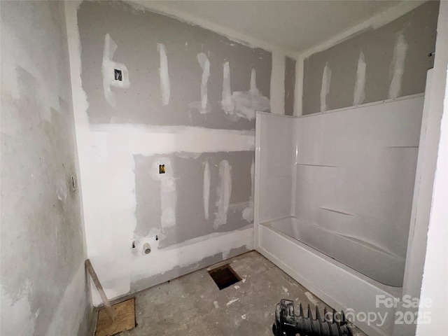 1703 Lowder St, Albemarle, NC 28001 - bathroom with concrete flooring