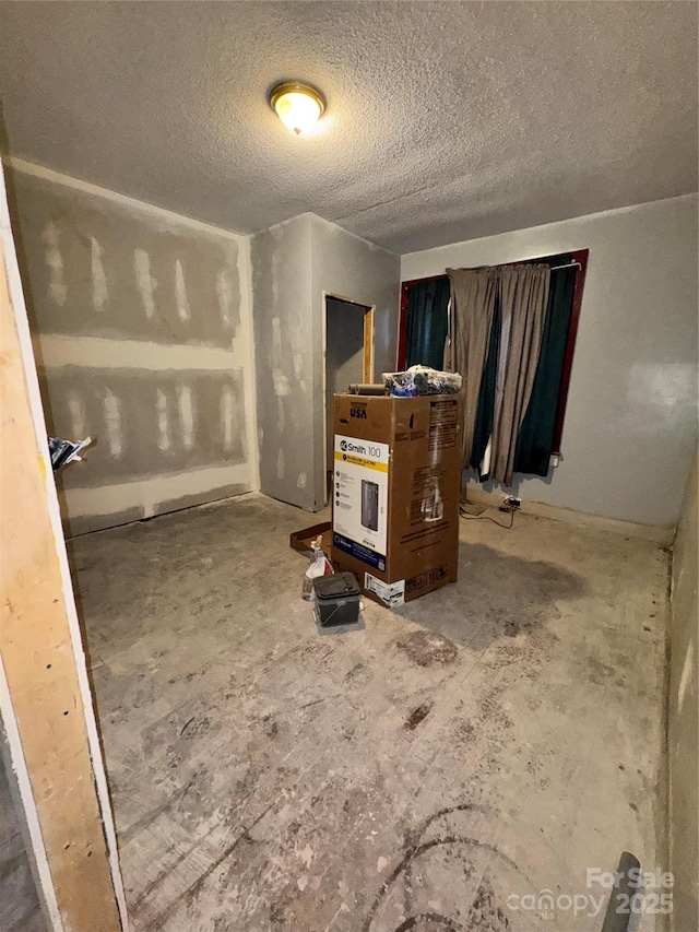 1703 Lowder St, Albemarle, NC 28001 - interior space with a textured ceiling