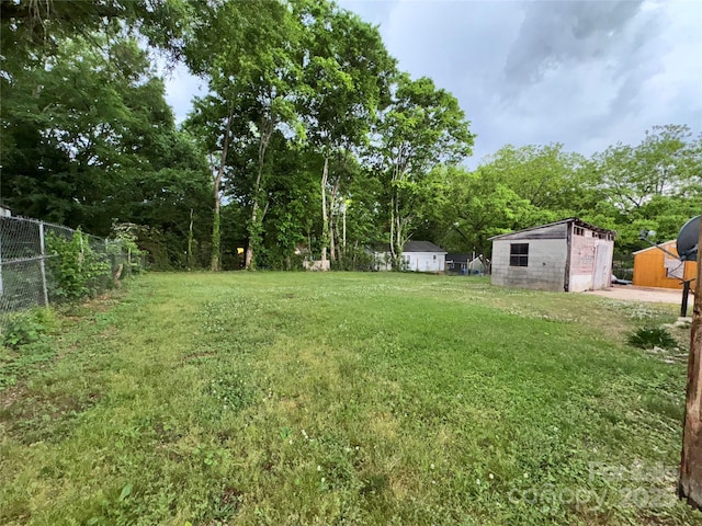 1703 Lowder St, Albemarle, NC 28001 - view of yard featuring fence