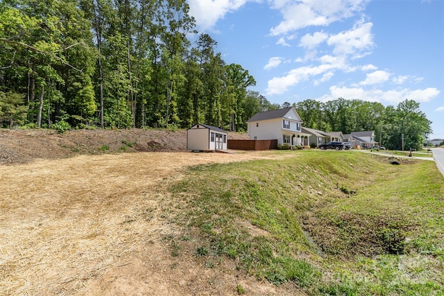 658 Morgan Rd, Albemarle, NC 28001 - view of yard with an outbuilding and a shed