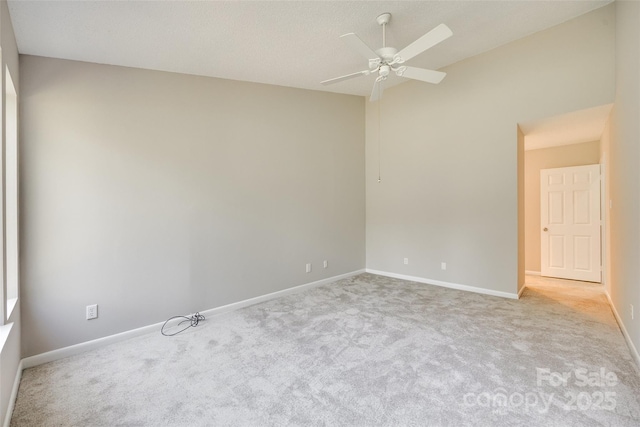 173 Greenridge Rd, Lake Wylie, SC 29710 - carpeted empty room featuring ceiling fan and baseboards