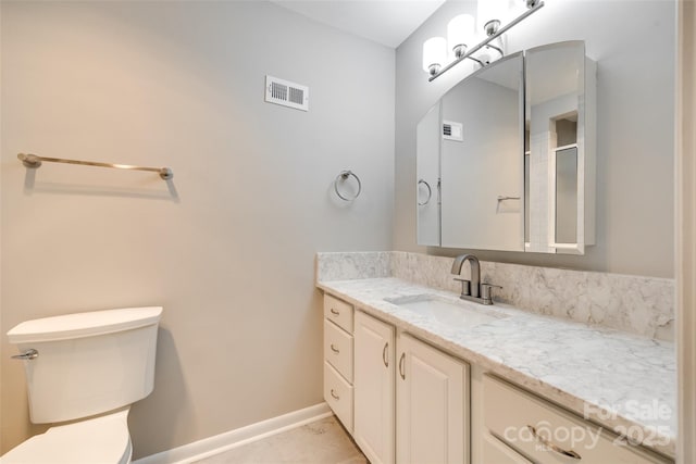 173 Greenridge Rd, Lake Wylie, SC 29710 - full bathroom featuring vanity, toilet, and baseboards